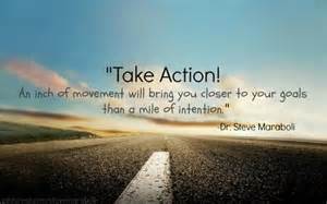 small steps take action
